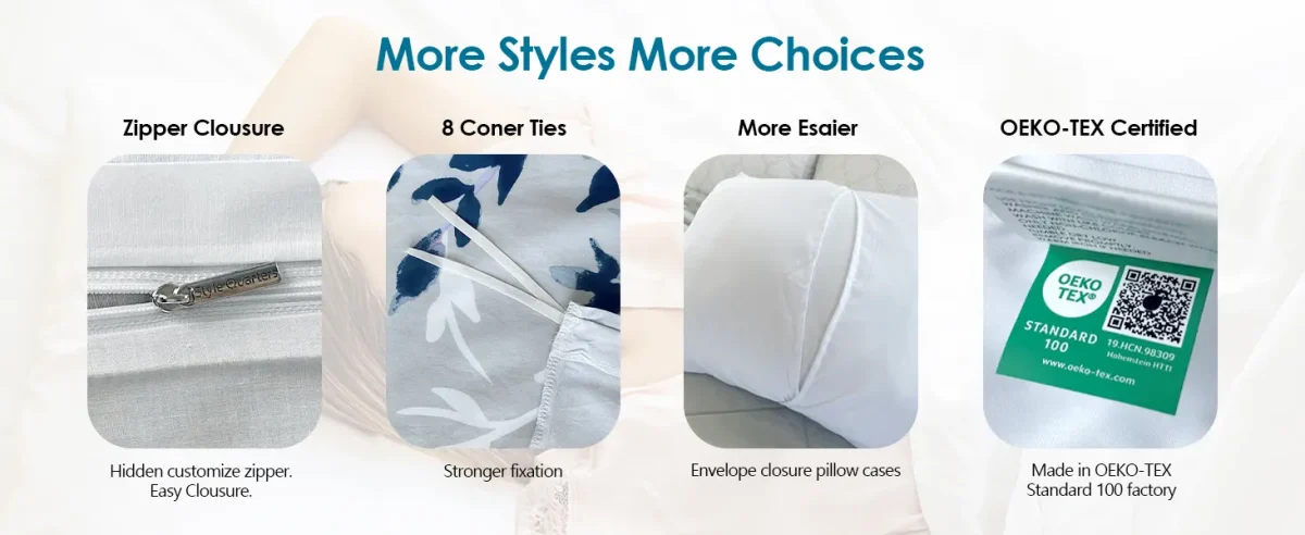 Dorsey Duvet Cover Set details 02