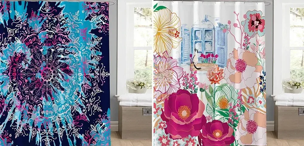 Enhance Your Bathroom Aesthetics with Alpha Textile’s Printed Shower Curtains