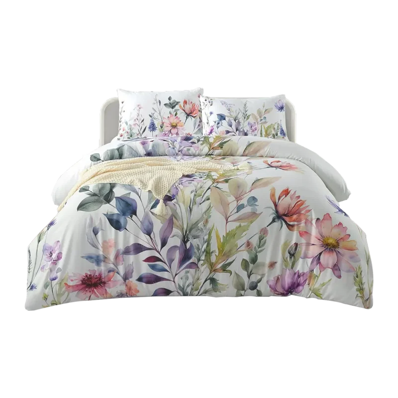 3PCS Meadow-Floral Duvet Cover Set min