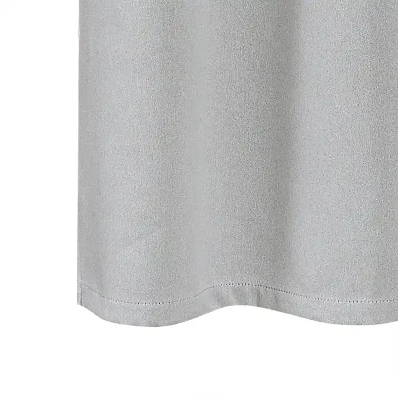 ALPHA TEXTILE Custom room darkening blackout Luxury Valance Living Room window Curtain Darkening Curtains details bottom