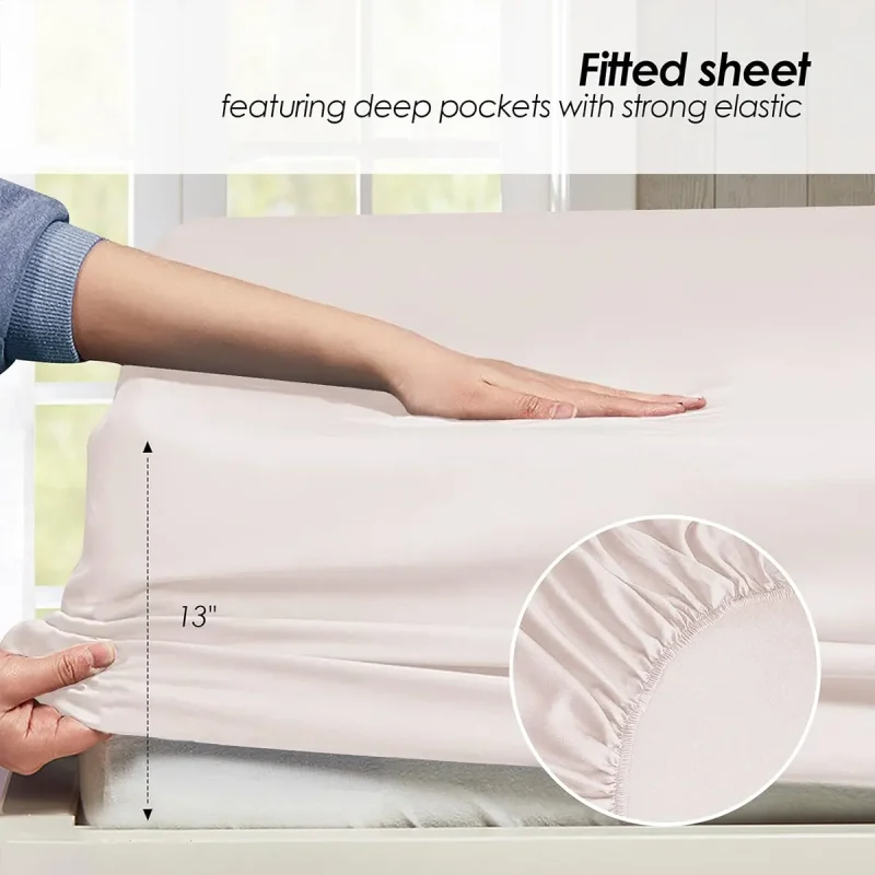 Pink Bamboo Sheets - Rayon 01