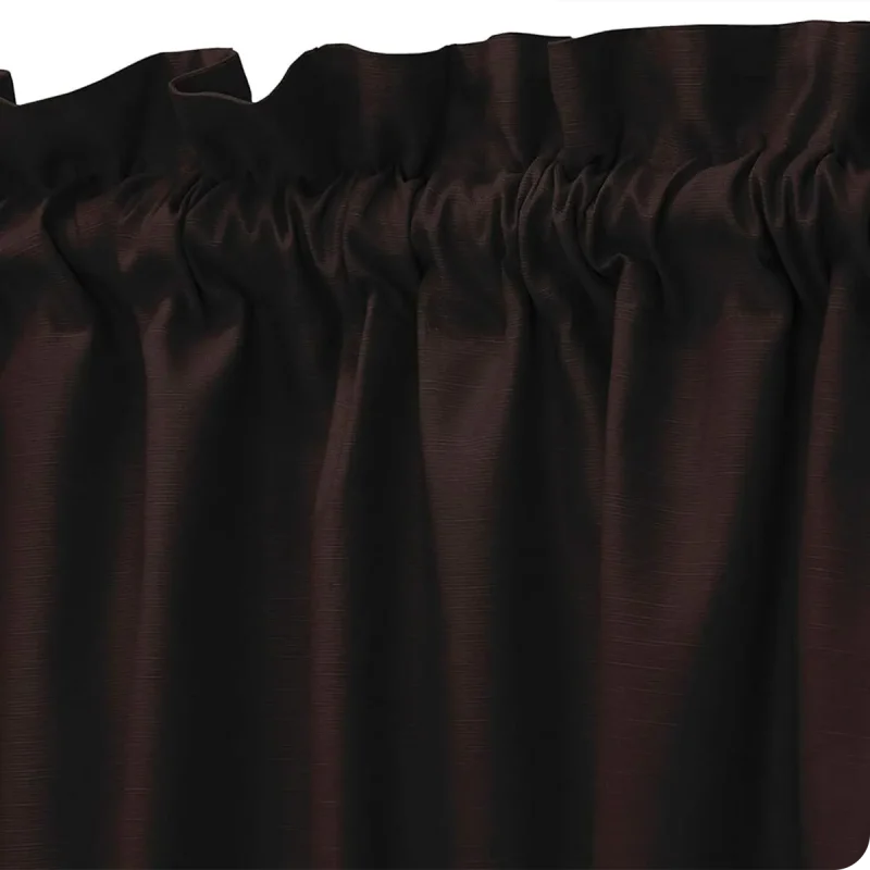 luxury cotton slub brown curtains in bulk banner02