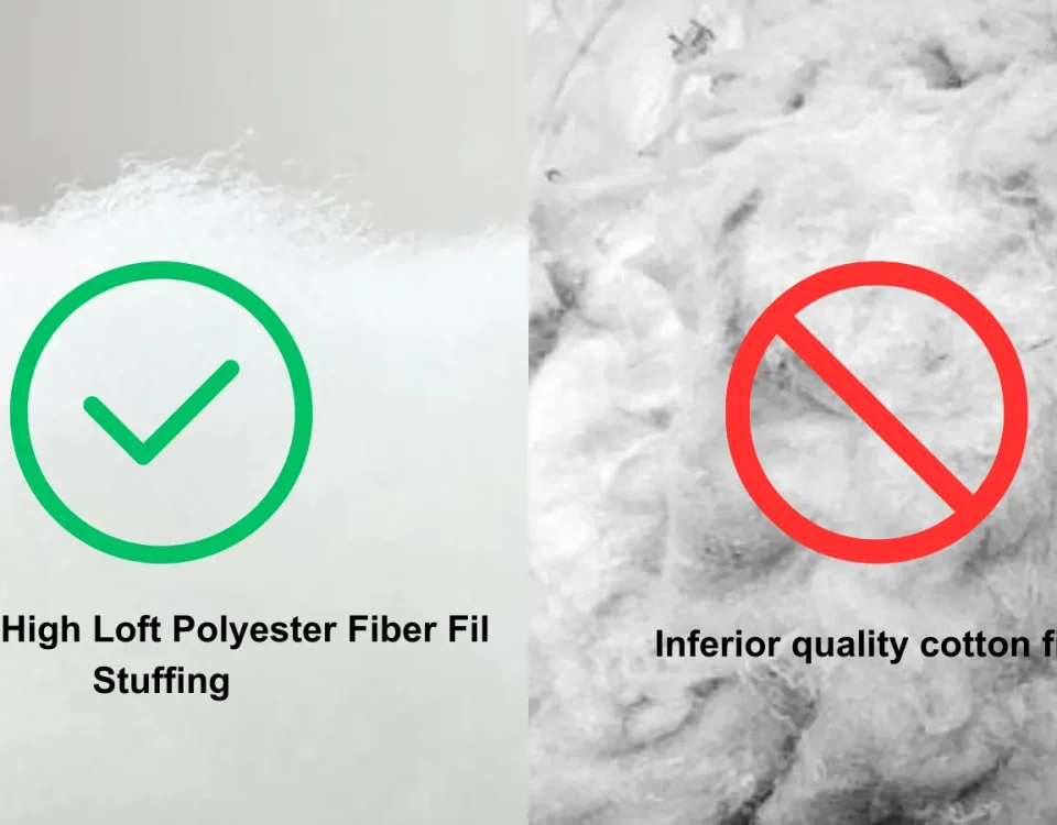 Filling cotton comparison